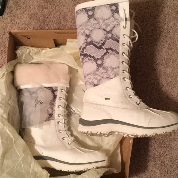UGG Shoes - White tall uggs